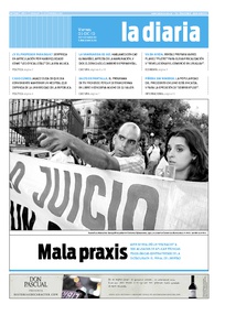 Tapa de la diaria del viernes 3 de diciembre de 2010