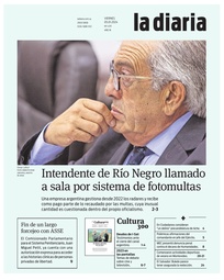Tapa de la diaria del viernes 5 de enero de 2024