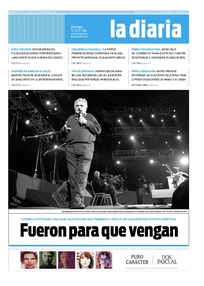 Tapa de la diaria del viernes 11 de septiembre de 2009