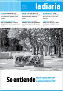 Tapa de la diaria del viernes 7 de abril de 2017