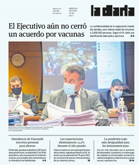 Tapa de la diaria del miércoles 6 de enero de 2021