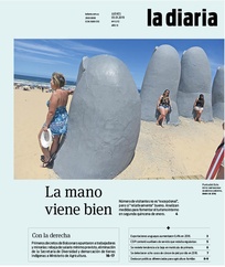 Tapa de la diaria del jueves 3 de enero de 2019