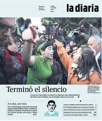 Tapa de la diaria del jueves 14 de junio de 2018
