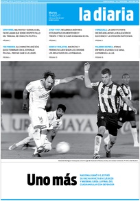 Tapa de la diaria del martes 15 de agosto de 2017
