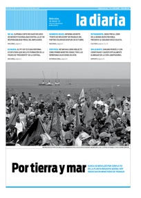 Tapa de la diaria del miércoles 18 de marzo de 2015