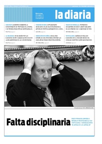 Tapa de la diaria del miércoles 25 de mayo de 2011