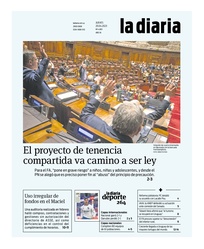 Tapa de la diaria del jueves 20 de abril de 2023