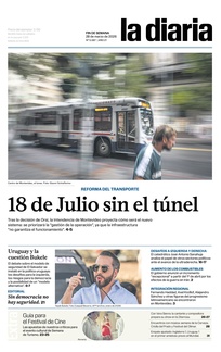 Tapa de la diaria del sábado 28 de marzo de 2026