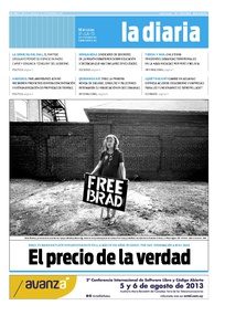 Tapa de la diaria del miércoles 31 de julio de 2013