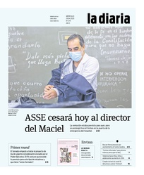 Tapa de la diaria del miércoles 29 de abril de 2020