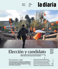 Tapa de la diaria del jueves 10 de mayo de 2018