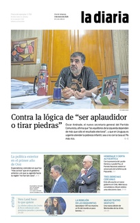 Tapa de la diaria del sábado 3 de enero de 2026
