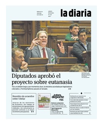 Tapa de la diaria del jueves 6 de octubre de 2022