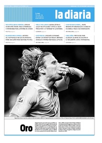 Tapa de la diaria del lunes 12 de julio de 2010