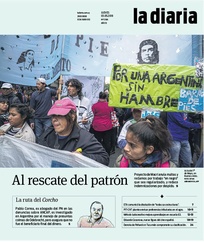 Tapa de la diaria del jueves 3 de mayo de 2018
