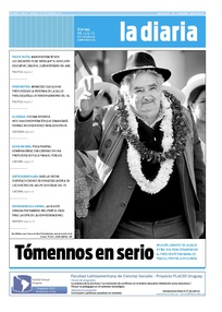 Tapa de la diaria del viernes 5 de julio de 2013