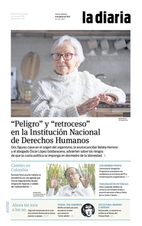 Tapa de la diaria del sábado 6 de agosto de 2022