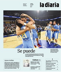 Tapa de la diaria del viernes 30 de noviembre de 2018