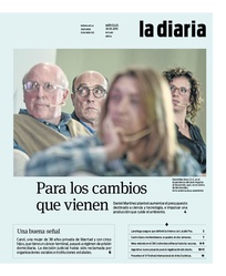 Tapa de la diaria del miércoles 29 de mayo de 2019