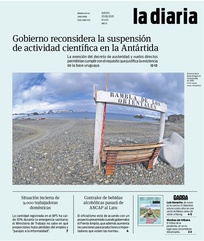Tapa de la diaria del jueves 20 de agosto de 2020