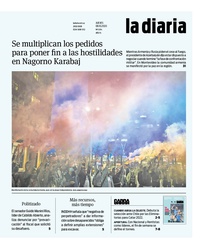 Tapa de la diaria del jueves 8 de octubre de 2020