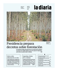 Tapa de la diaria del martes 16 de noviembre de 2021