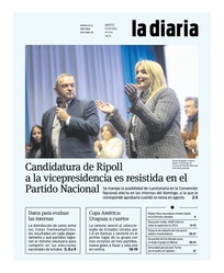 Tapa de la diaria del martes 2 de julio de 2024