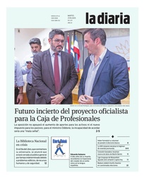 Tapa de la diaria del martes 27 de mayo de 2025