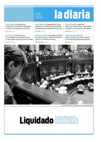 Tapa de la diaria del viernes 13 de julio de 2012