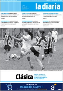 Tapa de la diaria del lunes 24 de julio de 2017