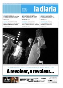 Tapa de la diaria del miércoles 6 de febrero de 2013