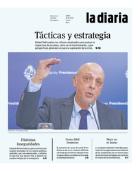 Tapa de la diaria del lunes 25 de mayo de 2020