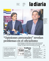 Tapa de la diaria del viernes 12 de marzo de 2021