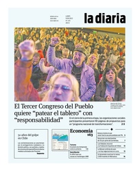 Tapa de la diaria del lunes 11 de septiembre de 2023
