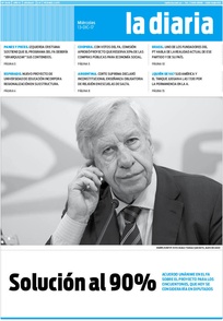 Tapa de la diaria del miércoles 13 de diciembre de 2017