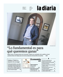Tapa de la diaria del lunes 26 de diciembre de 2022
