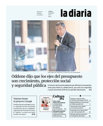 Tapa de la diaria del viernes 29 de agosto de 2025