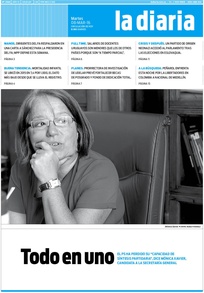 Tapa de la diaria del martes 8 de marzo de 2016