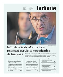 Tapa de la diaria del martes 20 de septiembre de 2022