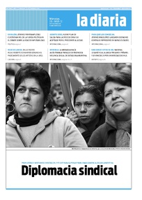 Tapa de la diaria del miércoles 28 de marzo de 2012