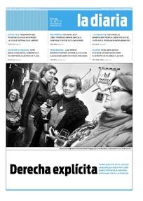 Tapa de la diaria del viernes 19 de octubre de 2012