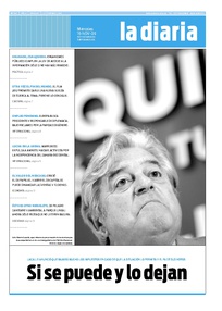 Tapa de la diaria del miércoles 18 de noviembre de 2009