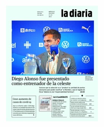 Tapa de la diaria del miércoles 5 de enero de 2022