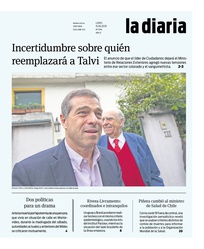 Tapa de la diaria del lunes 15 de junio de 2020