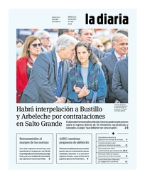 Tapa de la diaria del miércoles 6 de septiembre de 2023