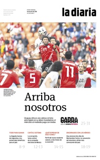 Tapa de la diaria del sábado 16 de junio de 2018