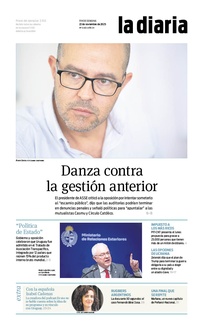 Tapa de la diaria del sábado 22 de noviembre de 2025