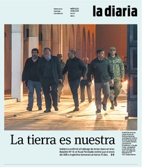 Tapa de la diaria del miércoles 28 de agosto de 2019