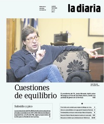 Tapa de la diaria del jueves 19 de julio de 2018