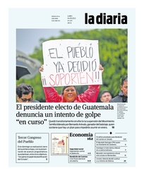 Tapa de la diaria del lunes 4 de septiembre de 2023